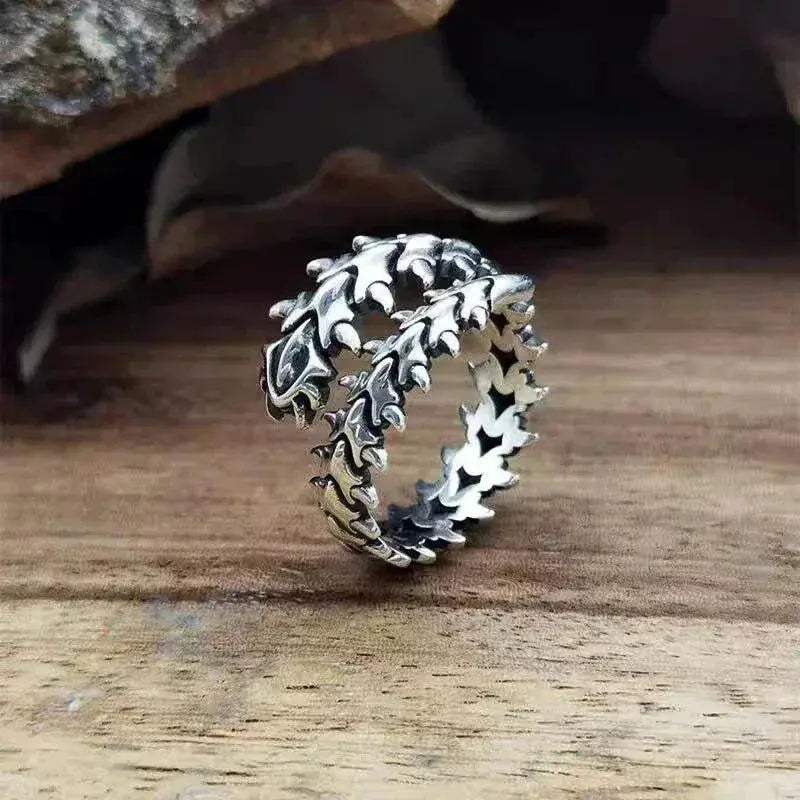 Anime Tokyo Ghoul Ring Kaneki Ken Cosplay Adjustable Opening Unisex Jewelry Gift Accessories - ToylandEU