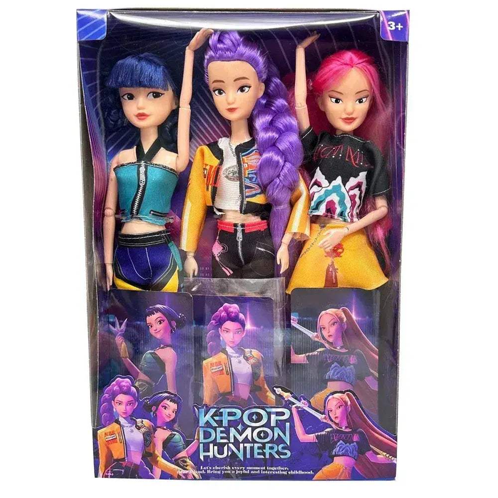 Anime Vinyl Doll Demon Hunter Gift For Kpop Fans Collectible - ToylandEU