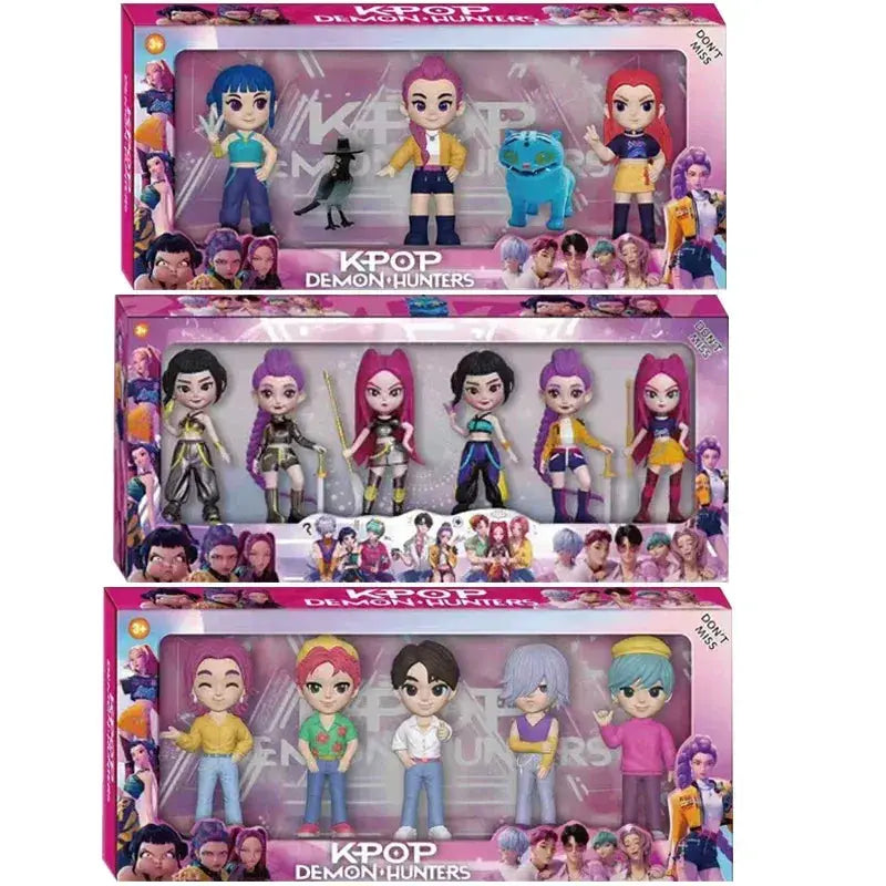 Anime Vinyl Figure Kpop Rumi Zoe Mira Desktop Trinket Gift - ToylandEU