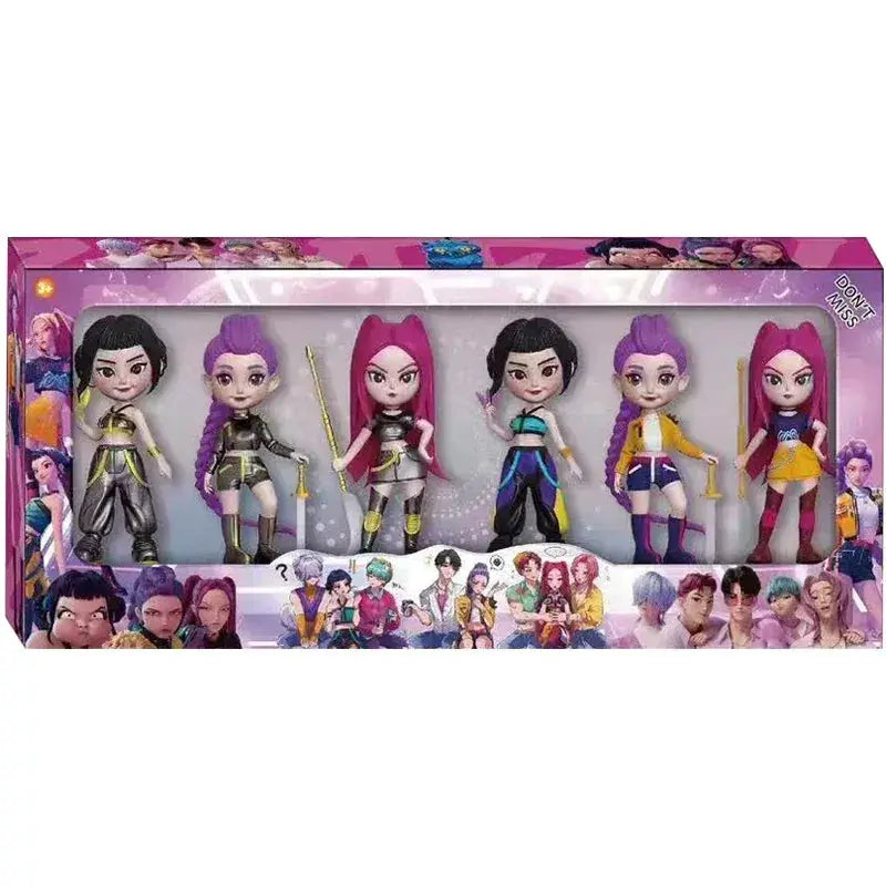 Anime Vinyl Figure Kpop Rumi Zoe Mira Desktop Trinket Gift - ToylandEU