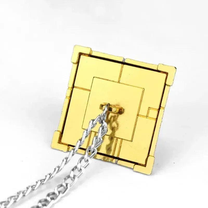  Anime Yu-Gi-Oh Necklace Yugi Muto Millennium Puzzle Millennium Ring Necklace for Fans Jewelry Gift -  ToylandEU™