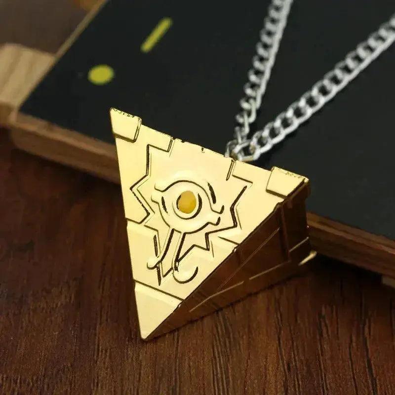  Anime Yu-Gi-Oh Necklace Yugi Muto Millennium Puzzle Millennium Ring Necklace for Fans Jewelry Gift -  ToylandEU™