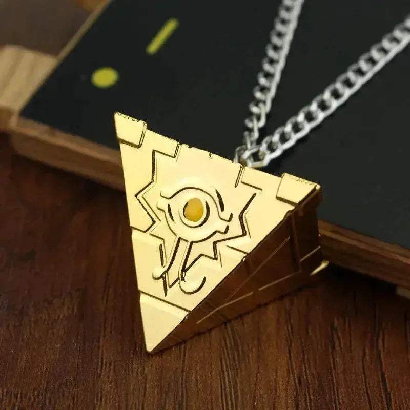 Anime Yu-Gi-Oh Necklace Yugi Muto Millennium Puzzle Millennium Ring Necklace for Fans Jewelry Gift - ToylandEU