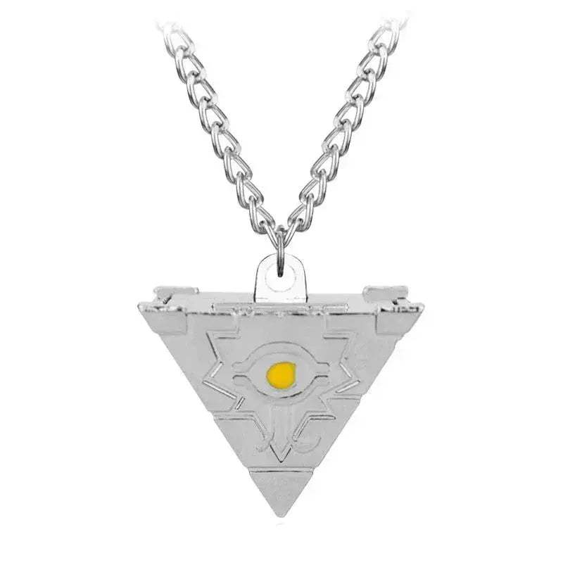 Anime Yu-Gi-Oh Necklace Yugi Muto Millennium Puzzle Millennium Ring Necklace for Fans Jewelry Gift - ToylandEU