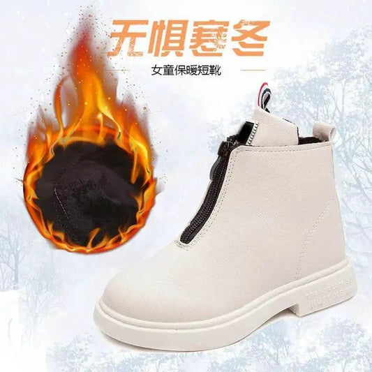  Little Princess British Style Girls' Ankle Boots for Winter and Autumn -  ToylandEU™