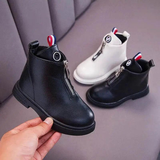  Little Princess British Style Girls' Ankle Boots for Winter and Autumn -  ToylandEU™
