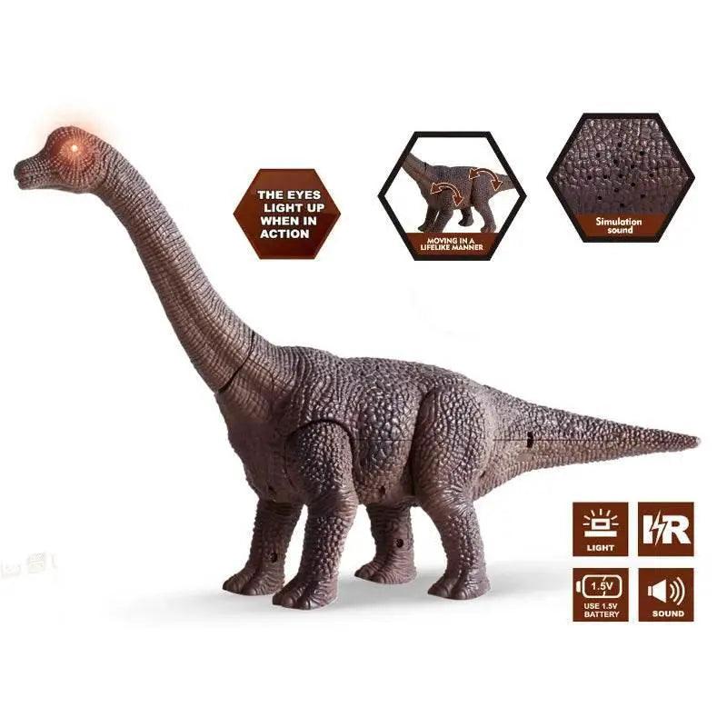  Ankylosaurus RC Dinosaur Toy with Realistic Walking and Light Sounds  -  ToylandEU™