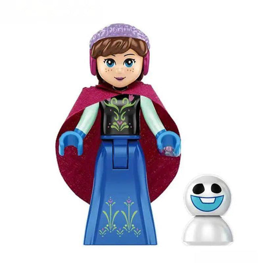 Anna from Frozen Disney Lego Minifigures Custom Toys 1 - Minifigure Toys