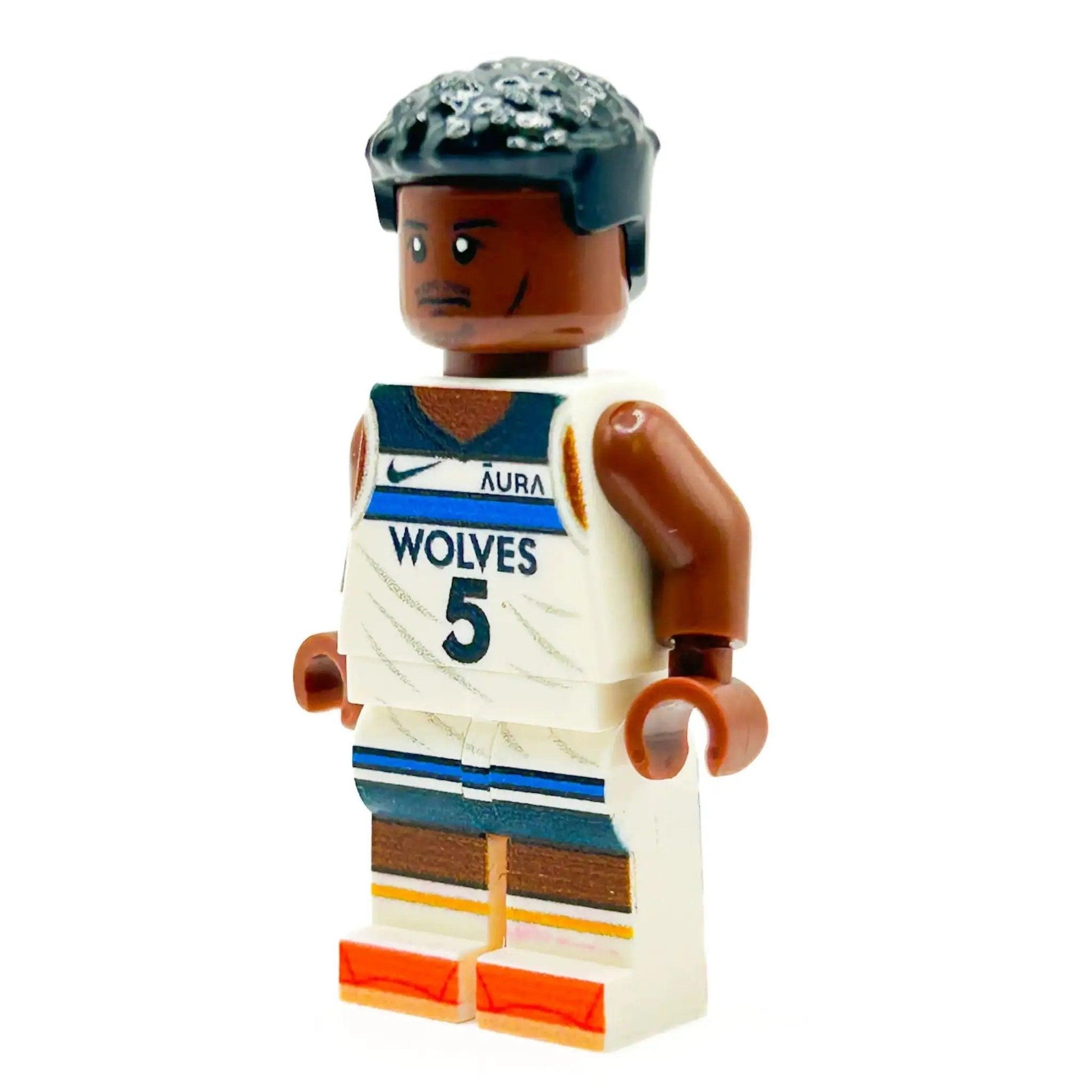  Ant Edwards #5 Basketball Player Minifig made using LEGO parts - B3 Customs -  ToylandEU™