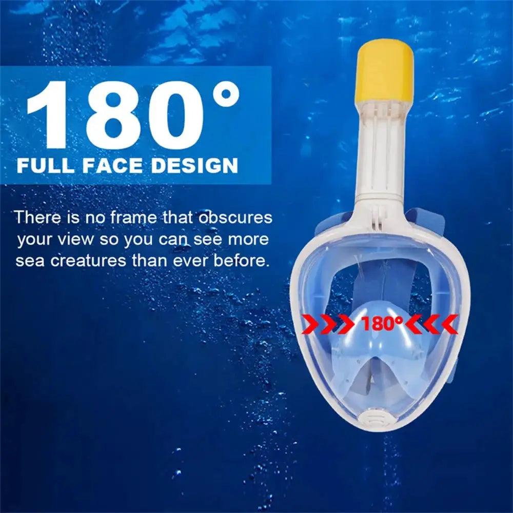  Anti Fog Full Face Diving Mask For Adults Snorkeling Pro -  ToylandEU™