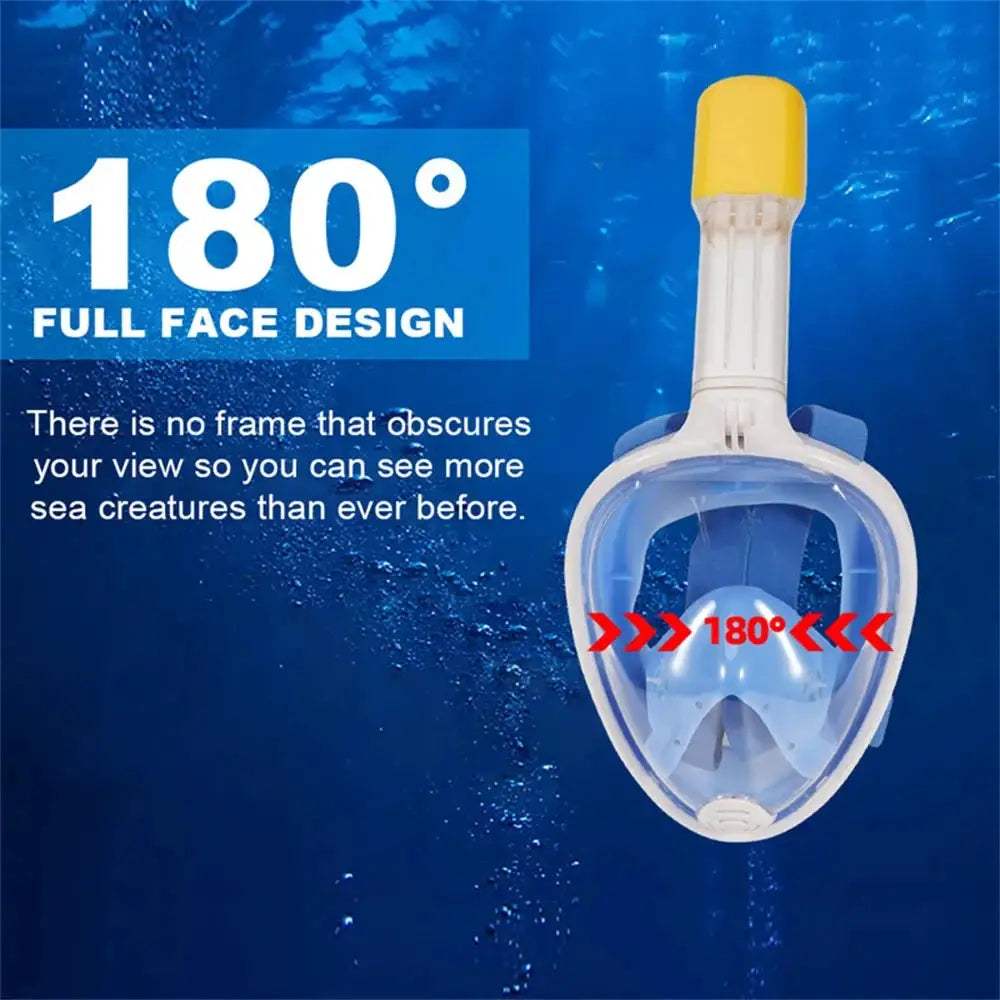  Anti Fog Full Face Diving Mask For Adults Snorkeling Pro -  ToylandEU™