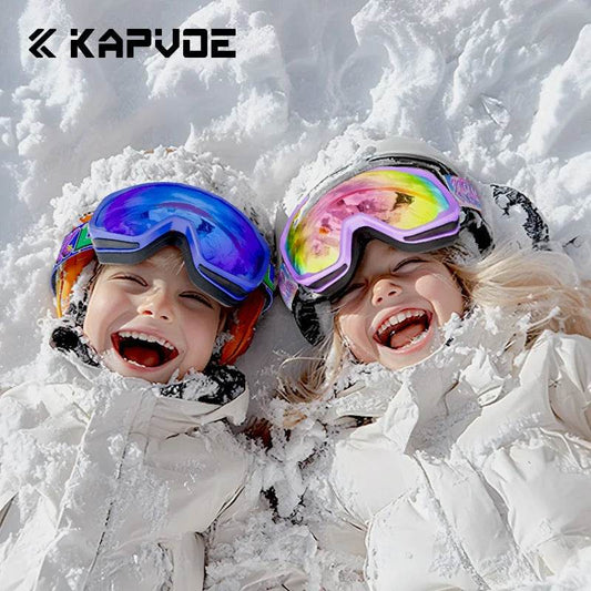 Anti Fog Kids Ski Goggles UV400 Double Lenses For Teens - ToylandEU