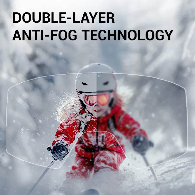 Anti Fog Kids Ski Goggles UV400 Double Lenses For Teens - ToylandEU