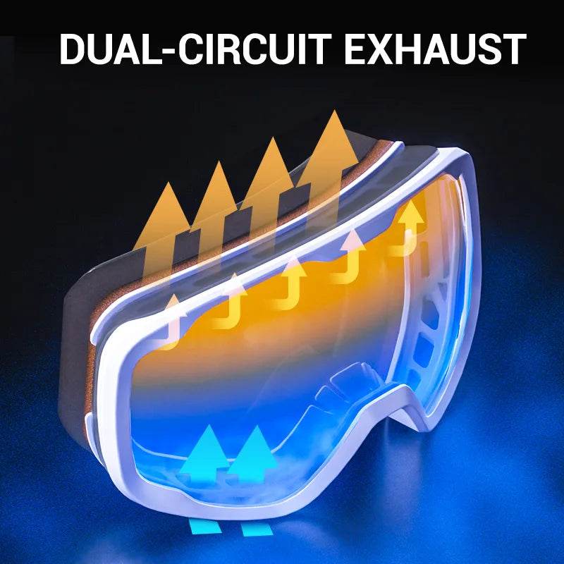 Anti Fog Kids Ski Goggles UV400 Double Lenses For Teens - ToylandEU