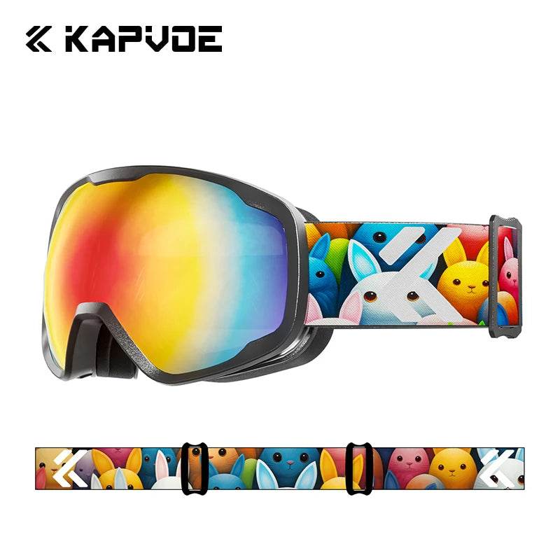 Anti Fog Kids Ski Goggles UV400 Double Lenses For Teens - ToylandEU