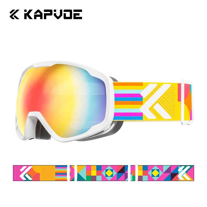 Anti Fog Kids Ski Goggles UV400 Double Lenses For Teens - ToylandEU