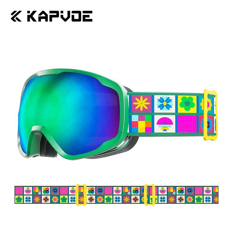 Anti Fog Kids Ski Goggles UV400 Double Lenses For Teens - ToylandEU