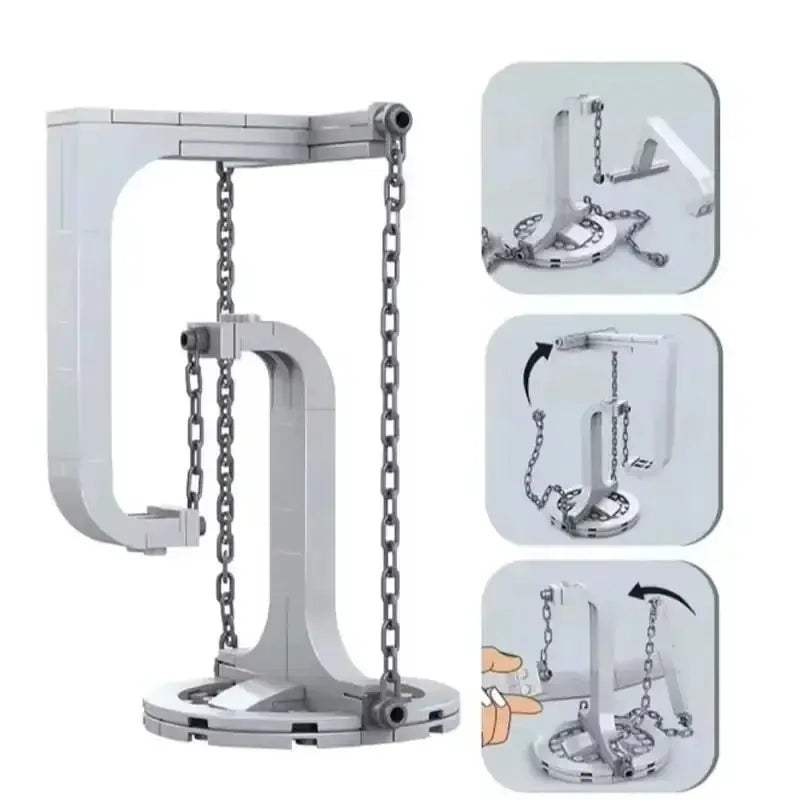 Anti Gravity Blocks DIY Set for Tensegrity Sculptures 56 Pieces - ToylandEU
