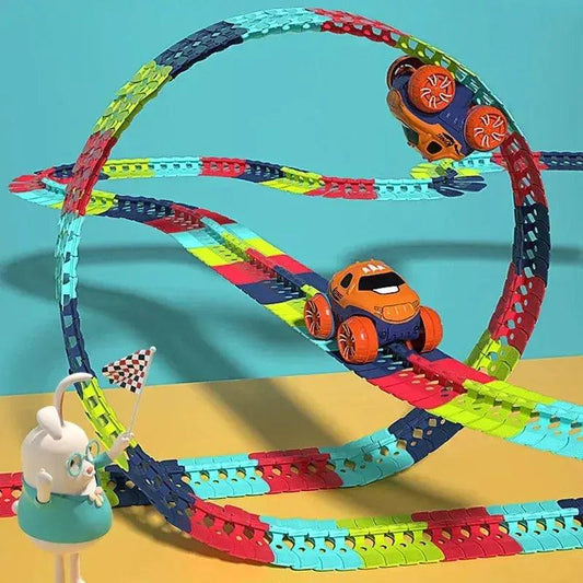  Anti Gravity Racing Track Set Flexible Tracks For Kids -  ToylandEU™