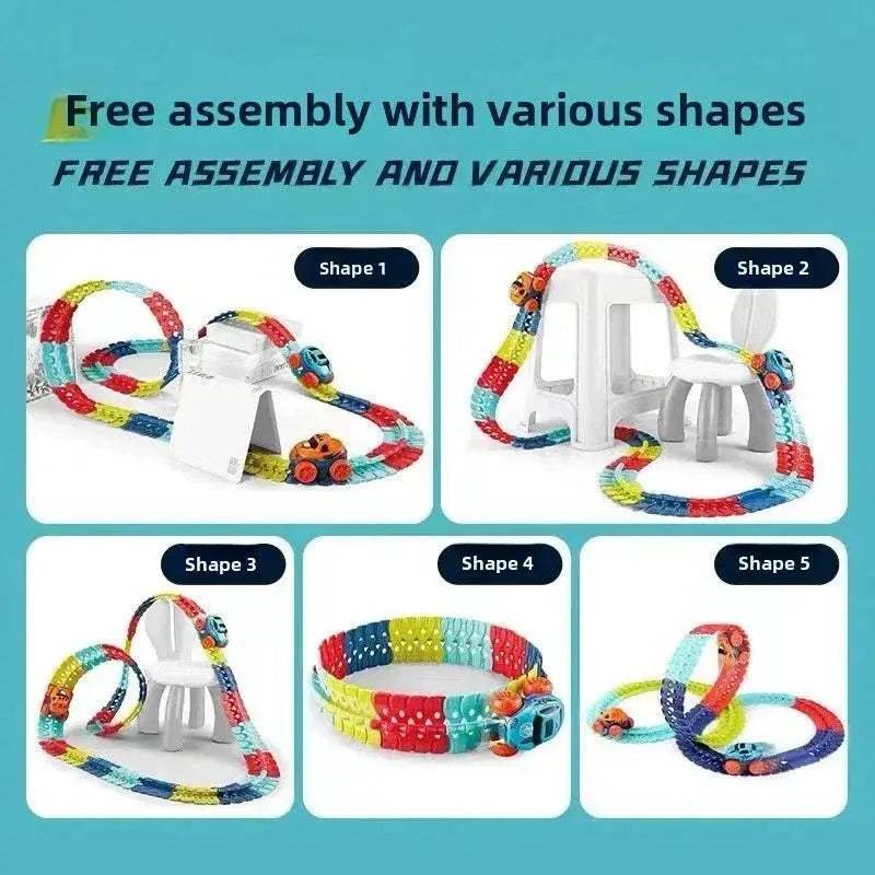 Anti Gravity Racing Track Set For Kids With Flexible Tracks - ToylandEU