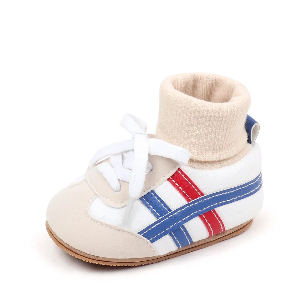 Anti Slip Baby Shoes First Walkers Ankle Covered Autumn Winter - ToylandEU