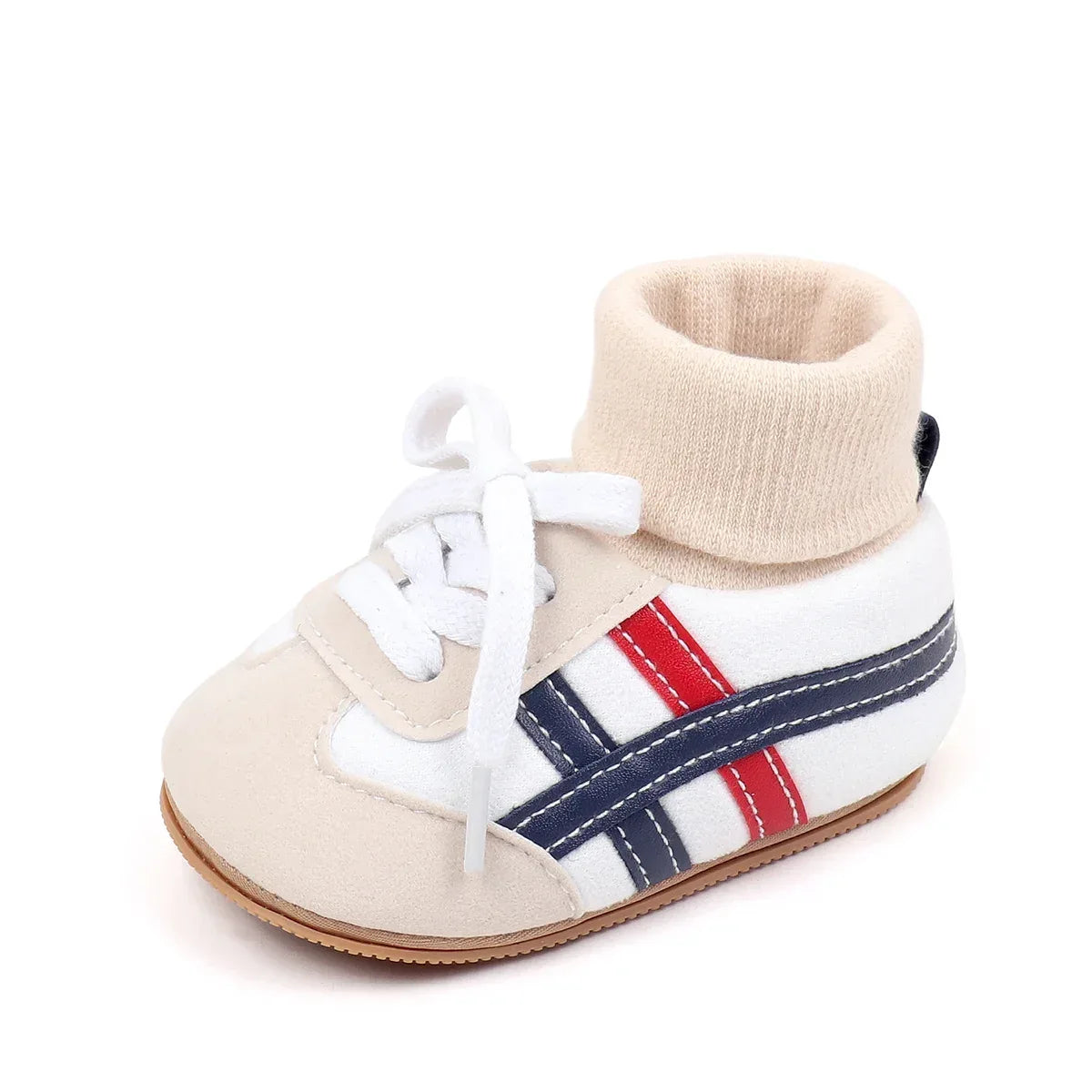 Anti Slip Baby Shoes First Walkers Ankle Covered Autumn Winter - ToylandEU