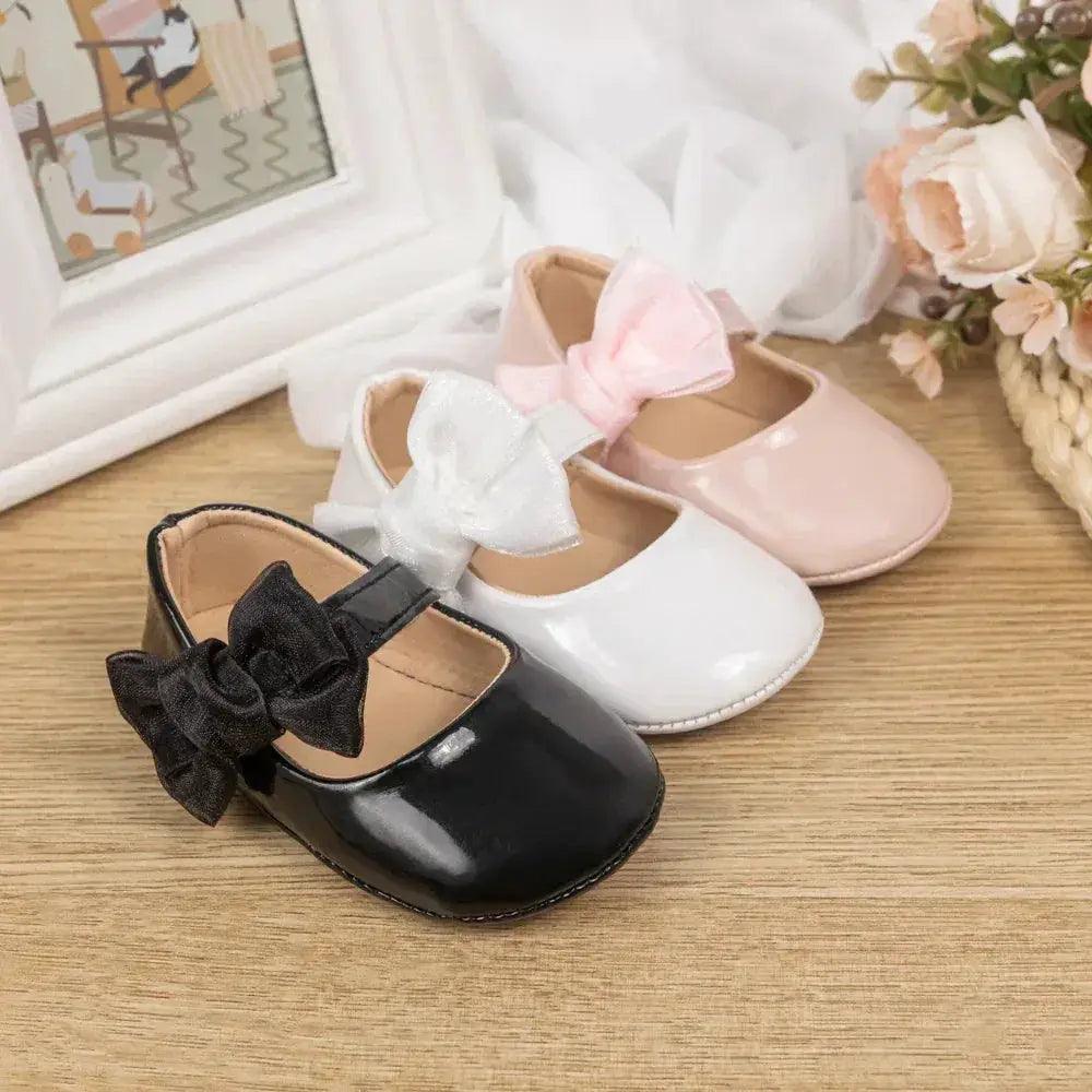  Anti Slip Baby Shoes First Walkers Breathable PU Safe Steps -  ToylandEU™