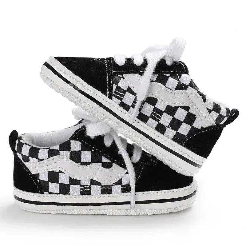  Anti Slip Baby Shoes First Walkers Soft Canvas Sneakers -  ToylandEU™