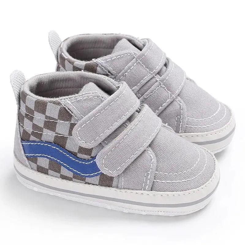 Anti Slip Baby Shoes First Walkers Soft Canvas Sneakers -  ToylandEU™
