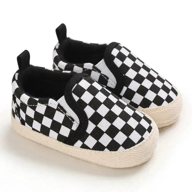  Anti Slip Baby Shoes First Walkers Soft Canvas Sneakers -  ToylandEU™