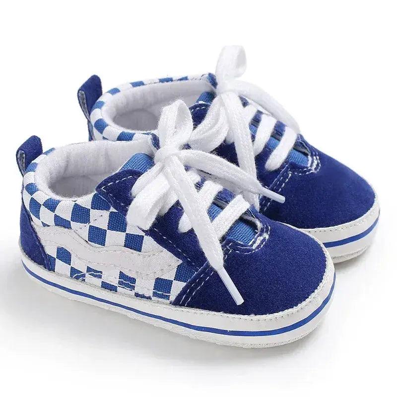  Anti Slip Baby Shoes First Walkers Soft Canvas Sneakers -  ToylandEU™
