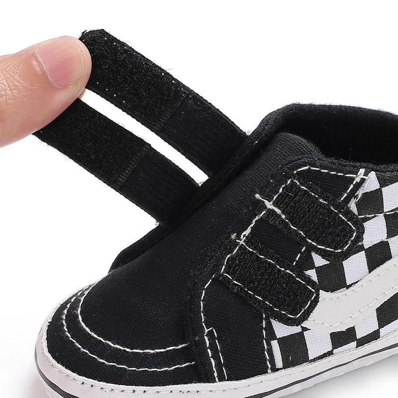 Anti Slip Baby Shoes First Walkers Soft Canvas Sneakers - ToylandEU