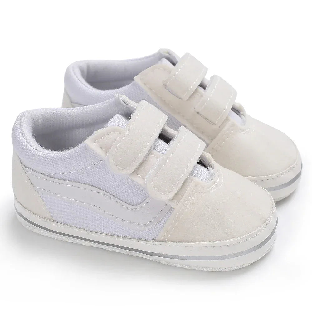 Anti Slip Baby Shoes First Walkers Soft Canvas Sneakers - ToylandEU