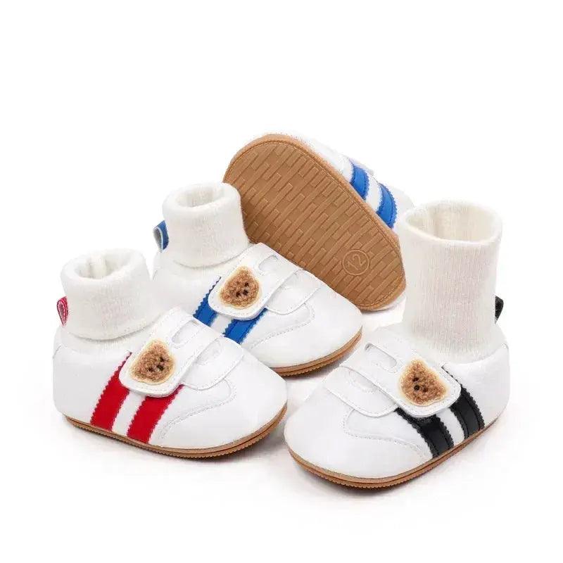  Anti Slip Baby Shoes First Walkers Unisex Ankle Covered -  ToylandEU™