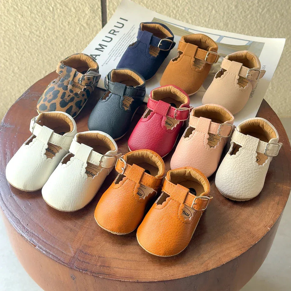 Anti Slip Baby Shoes For First Walkers Unisex Moccasins - ToylandEU