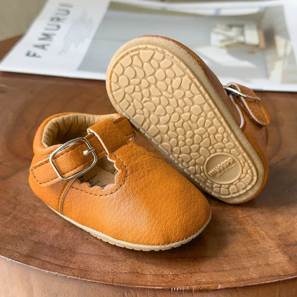 Anti Slip Baby Shoes For First Walkers Unisex Moccasins - ToylandEU