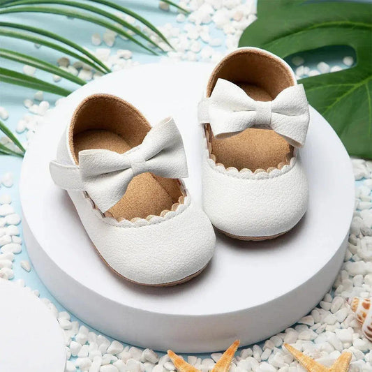  Anti Slip Baby Shoes Leather First Walkers For Girls Meckior -  ToylandEU™