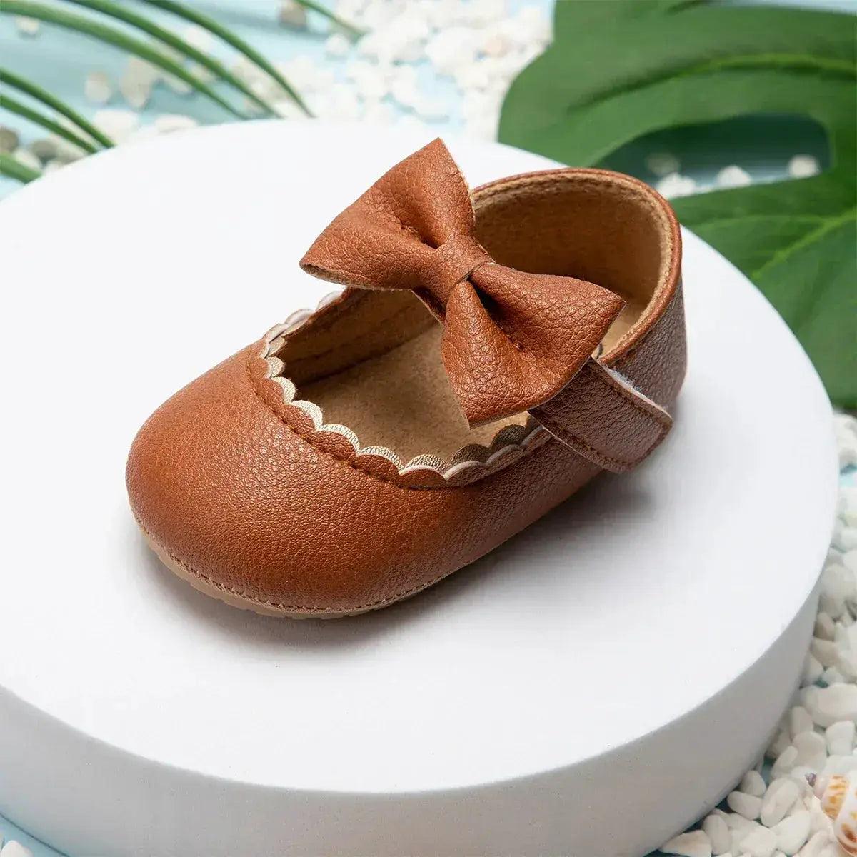  Anti Slip Baby Shoes Leather First Walkers For Girls Meckior -  ToylandEU™