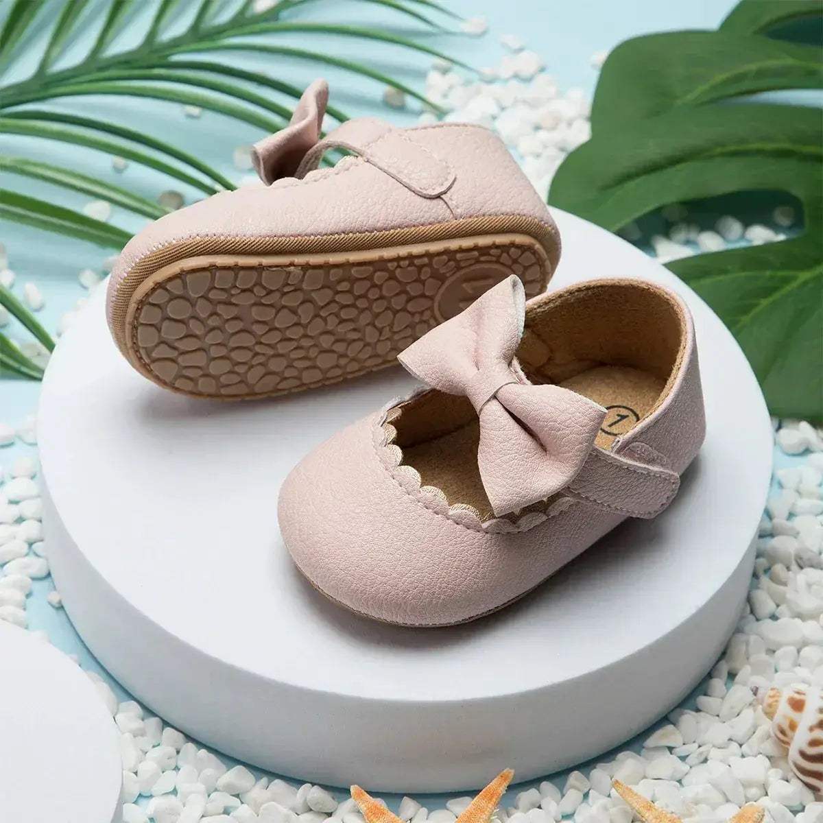  Anti Slip Baby Shoes Leather First Walkers For Girls Meckior -  ToylandEU™