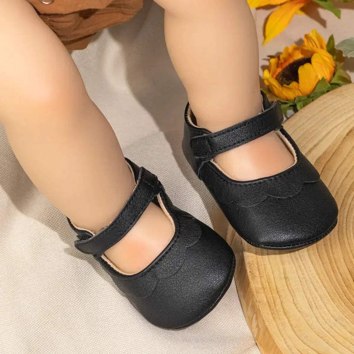  Anti Slip Baby Shoes Leather First Walkers For Girls Meckior -  ToylandEU™