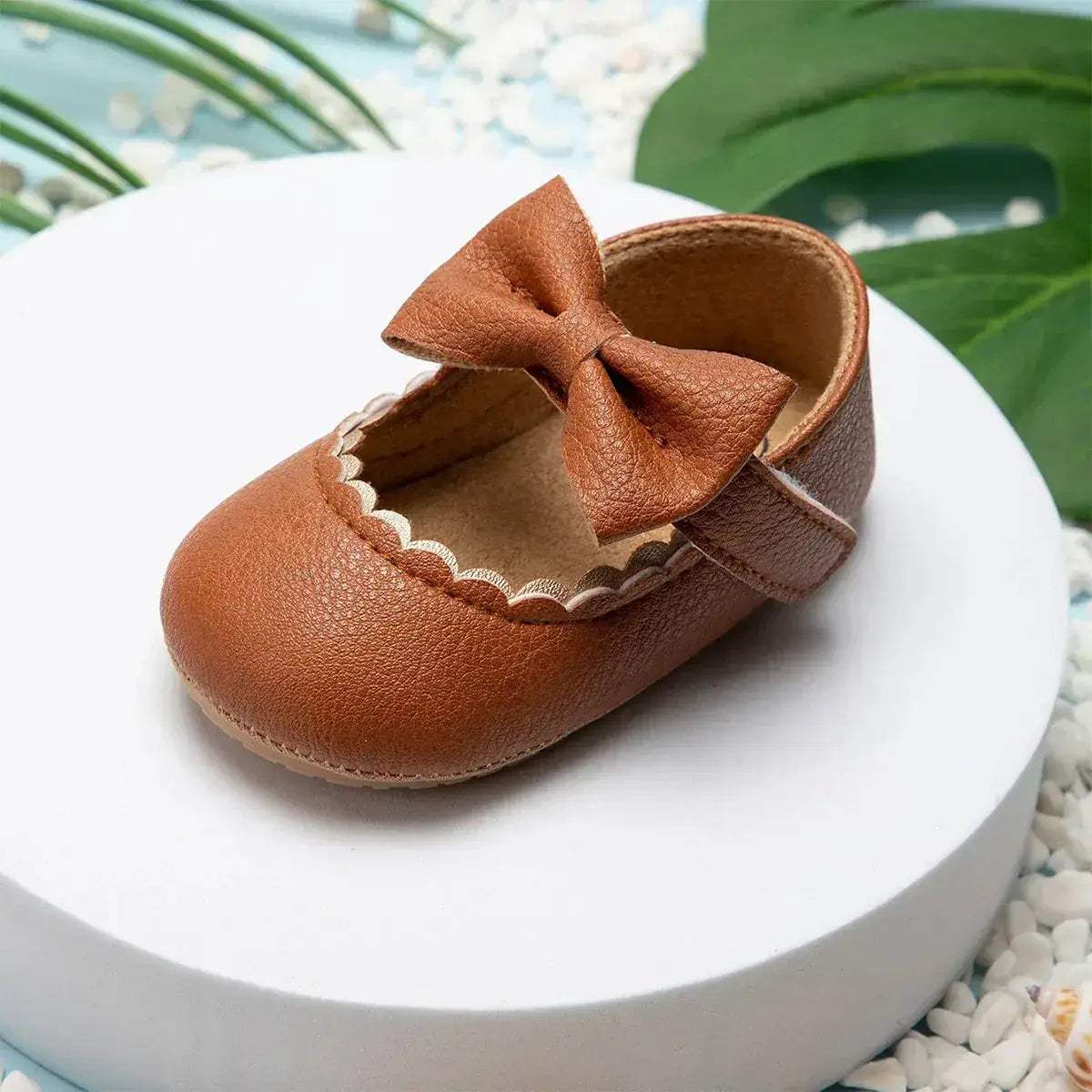  Anti Slip Baby Shoes Leather First Walkers For Girls Meckior -  ToylandEU™