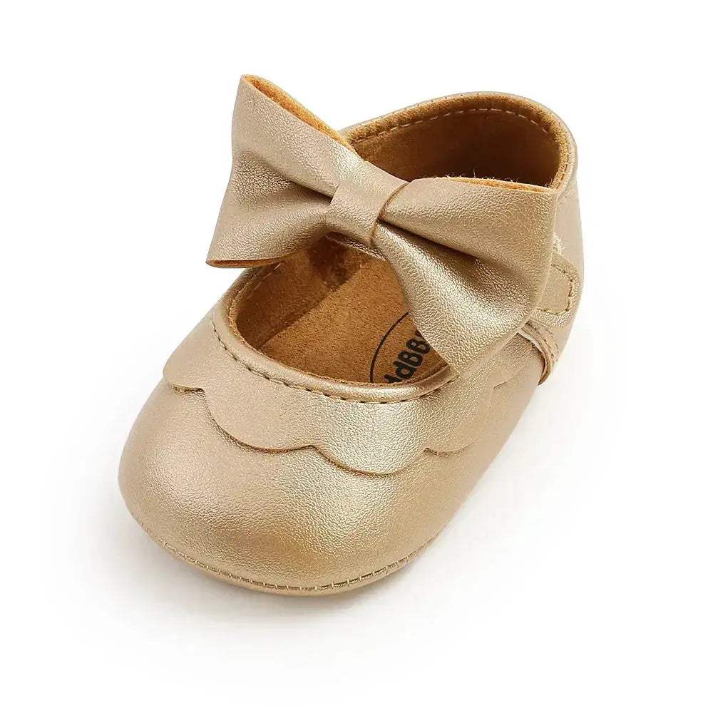  Anti Slip Baby Shoes Leather First Walkers For Girls Meckior -  ToylandEU™
