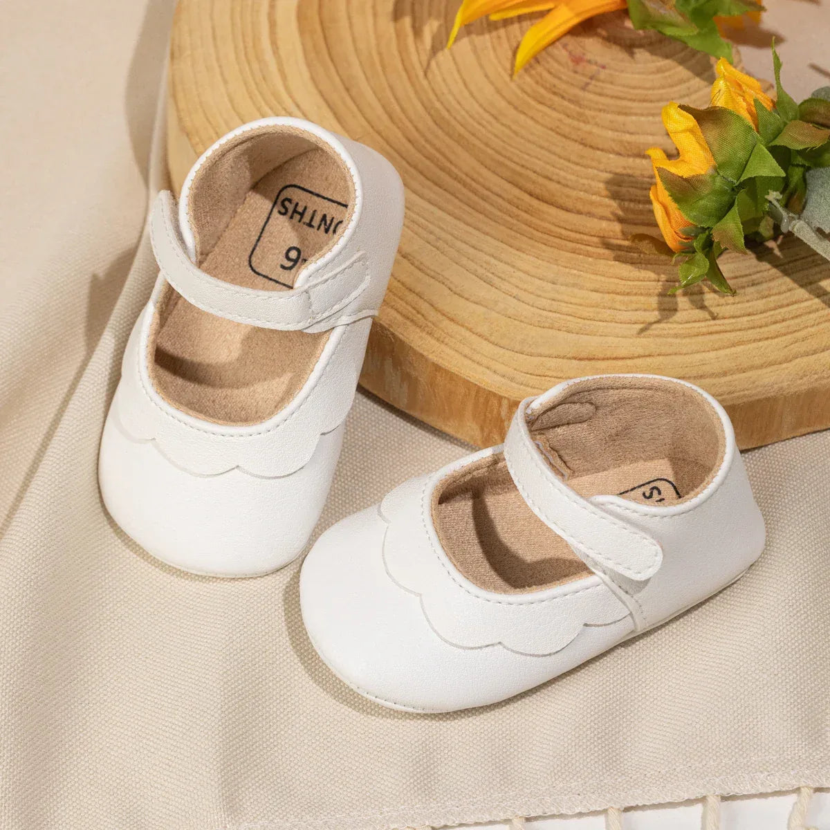 Anti Slip Baby Shoes Leather First Walkers For Girls - ToylandEU