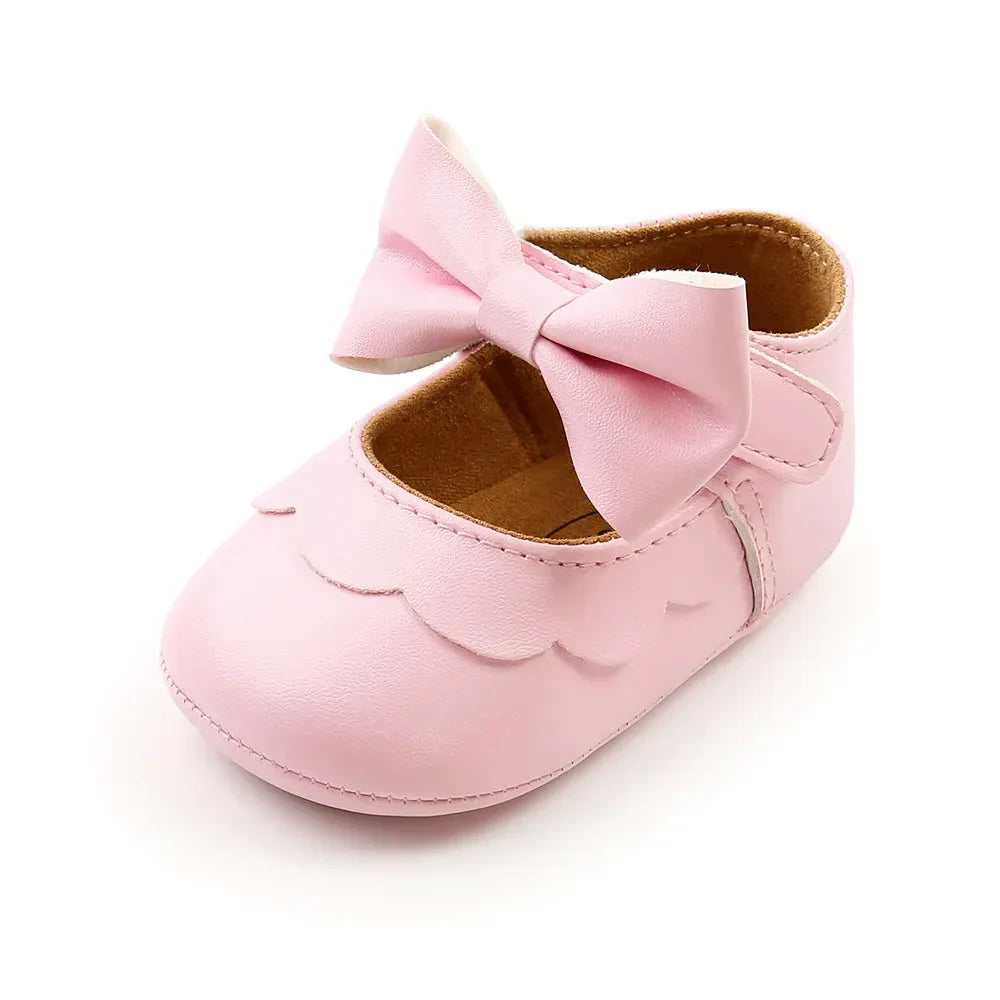 Anti Slip Baby Shoes Leather First Walkers For Girls - ToylandEU