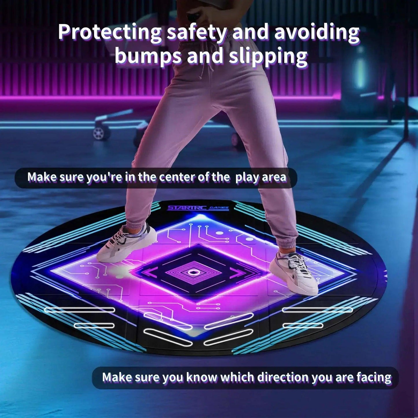  Anti Slip VR Floor Mat Universal VR Glasses Protection -  ToylandEU™