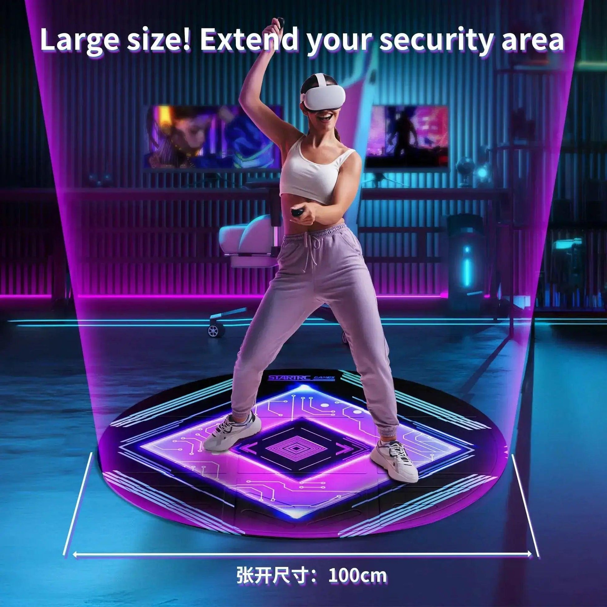  Anti Slip VR Floor Mat Universal VR Glasses Protection -  ToylandEU™