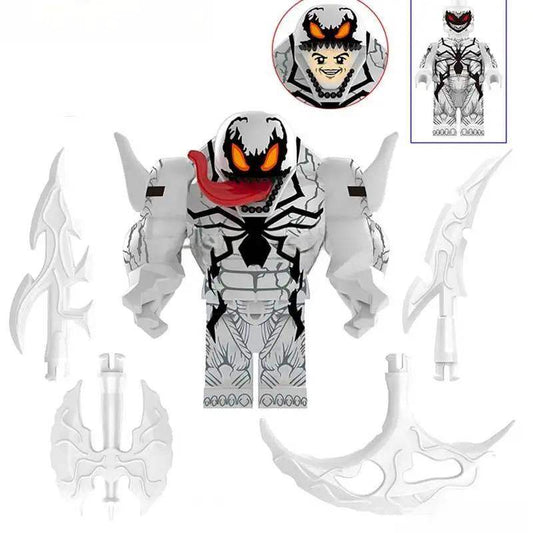 Anti-Venom Spider-Man Lego Minifigures Custom Toys 1 - Minifigure Toys