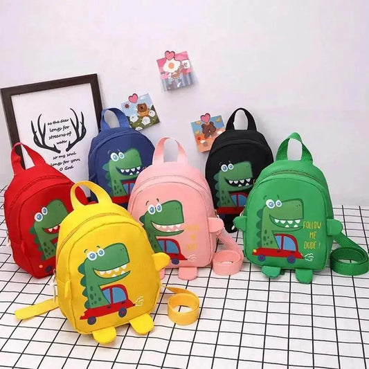  Anti-lost Backpacks Kindergarten Schoolbag Toddler Rucksack Cartoon Dinosaur Baby Children Boys Girls School Bags -  ToylandEU™