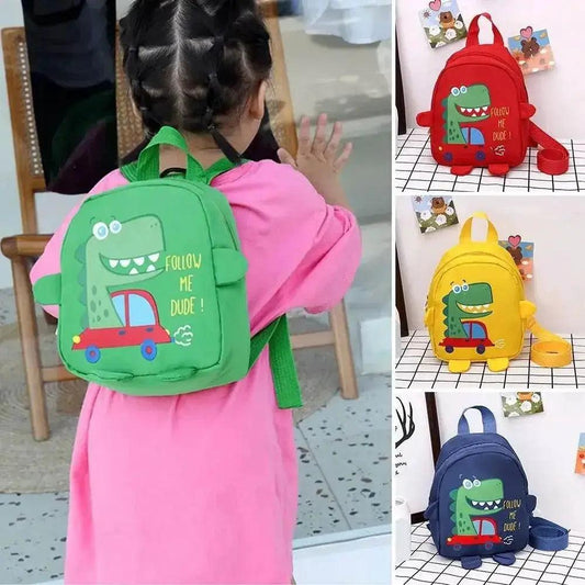  Anti-lost Backpacks Kindergarten Schoolbag Toddler Rucksack Cartoon Dinosaur Baby Children Boys Girls School Bags -  ToylandEU™