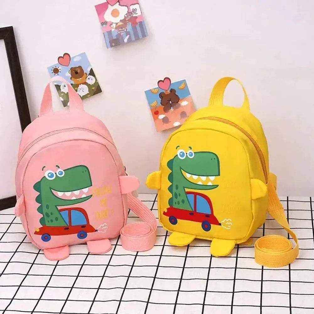 Anti-lost Backpacks Kindergarten Schoolbag Toddler Rucksack Cartoon Dinosaur Baby Children Boys Girls School Bags - ToylandEU